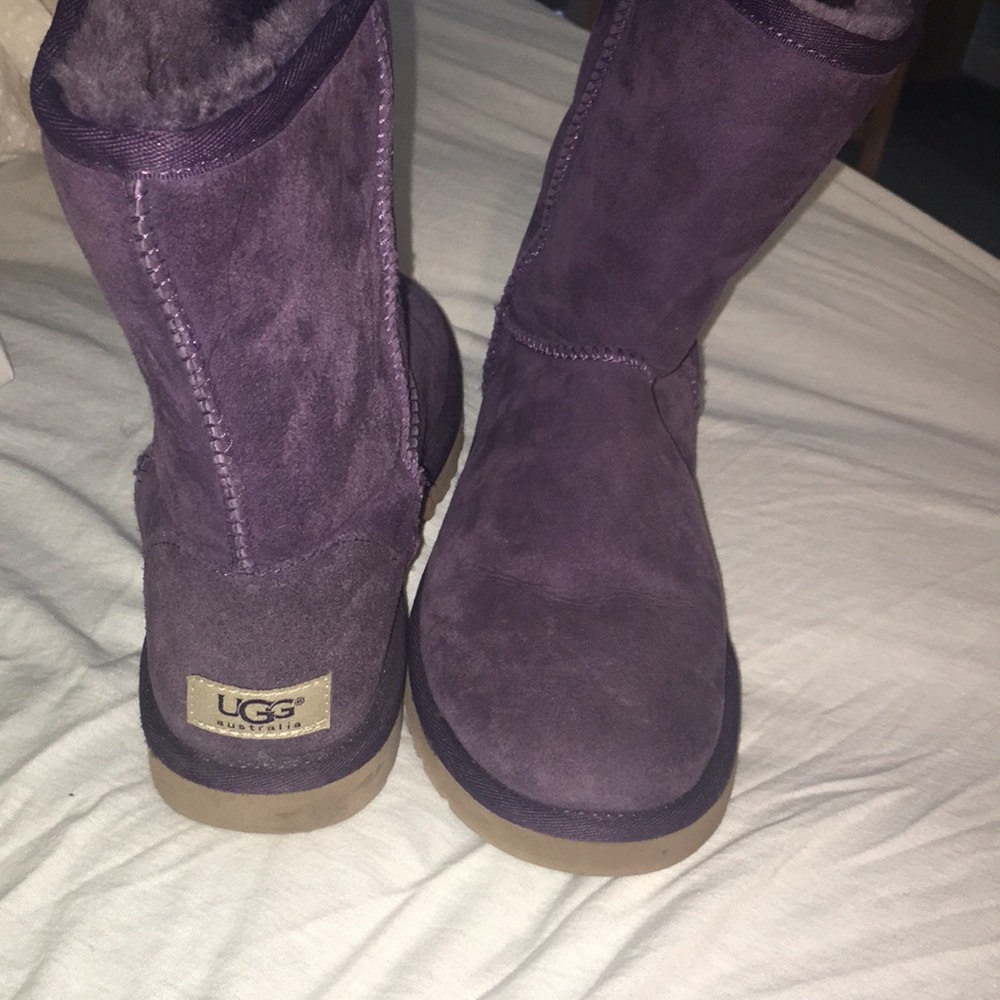 Lightly worn purple Ugg’s